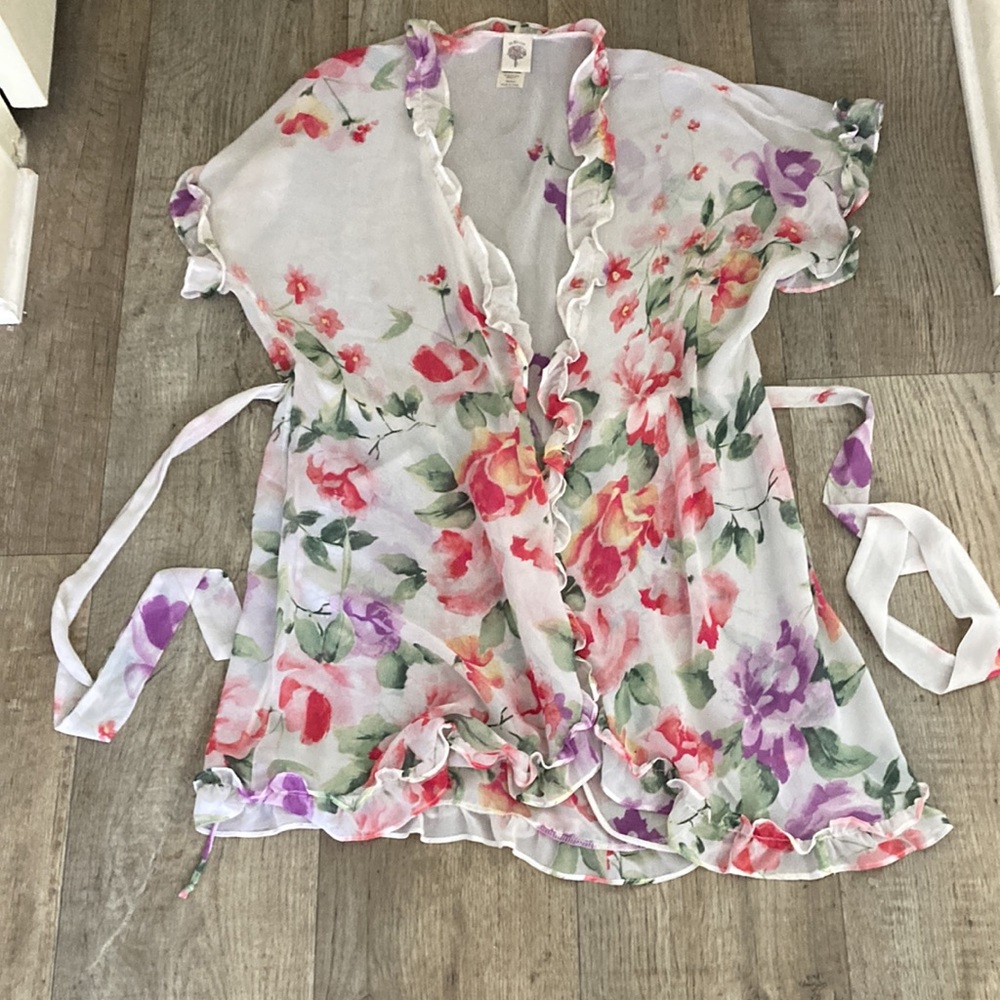 In Bloom Feminine Robe Floral Size M - Picture 8 of 10